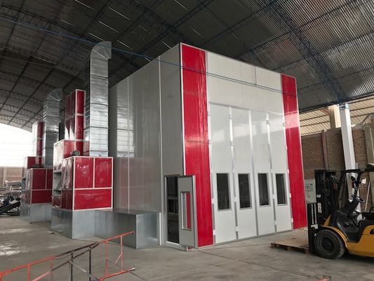 chất lượng Thiết bị sơn cho phòng sơn xe buýt Yutong Thiết bị sơn nhiệt Diesel nhà máy sản xuất