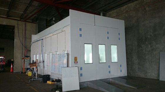 Phòng sơn xe buýt điều khiển PLC Phòng sơn cho nhà máy xe buýt ở Úc