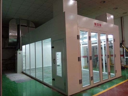 chất lượng Buồng phun sơn ô tô sang trọng cho thiết bị sơn đào tạo của Học viện sửa chữa ô tô nhà máy sản xuất