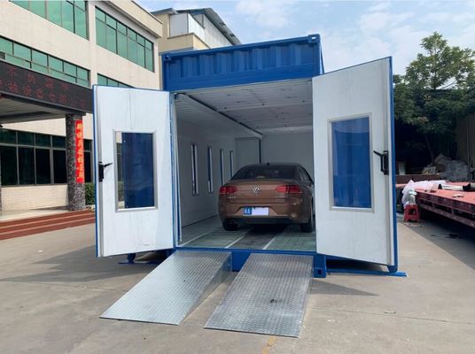 chất lượng Phòng phun di động Phòng chứa có thể di chuyển Phòng sơn để sơn xe nhà máy sản xuất