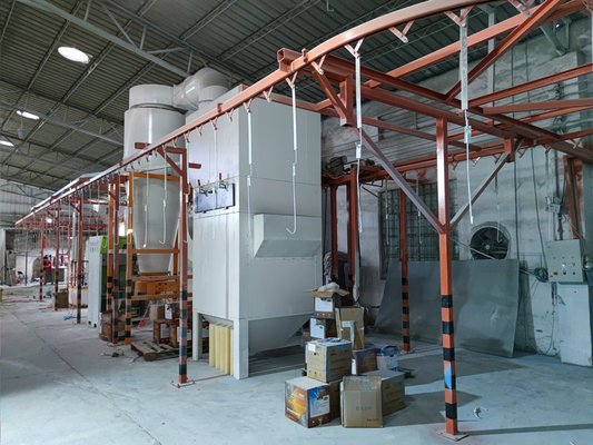 Nhà máy sơn tĩnh điện Thiết bị Hệ thống sơn công nghiệp với công nghệ mới