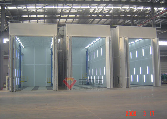 chất lượng Màn hình cảm ứng PLC Buồng sơn cho máy móc xây dựng Các bộ phận chế tạo lớn nhà máy sản xuất