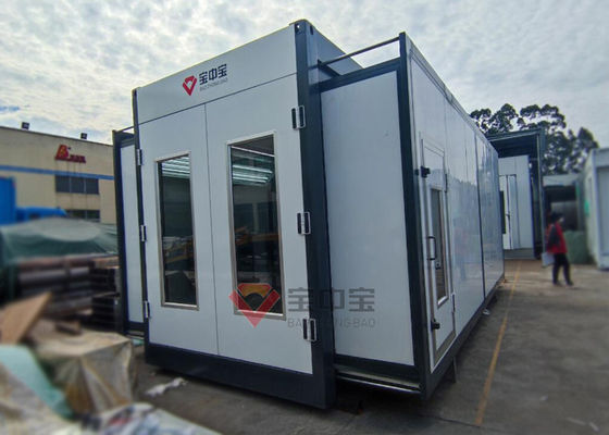 chất lượng Auto Portable Spray Booth Expansion Swing Side Wall Car Container Phòng sơn nhà máy sản xuất