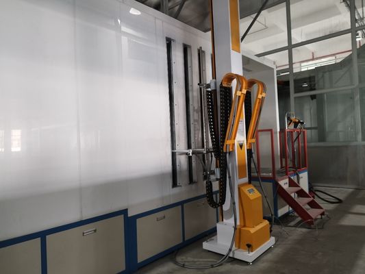 chất lượng Tự động Reciprocator máy móc nặng Booth sơn cho chuyển động trơn tru của súng cho bột phủ nhà máy sản xuất
