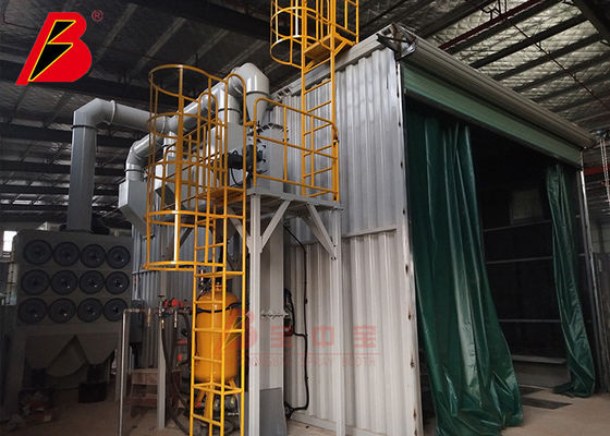 chất lượng Làm sạch bề mặt Phòng phun cát BZB nhà máy sản xuất
