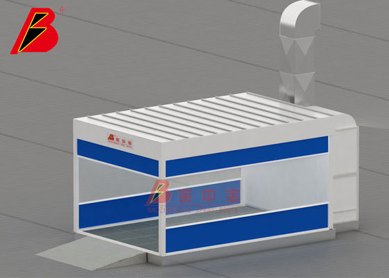 Trạm chuẩn bị rèm điện Gian hàng phun sơn Hệ thống sửa chữa nhanh Gian hàng sơn