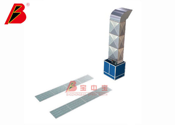 chất lượng hút bụi CE TUV Prep Booth Quạt hút có lưới nhà máy sản xuất