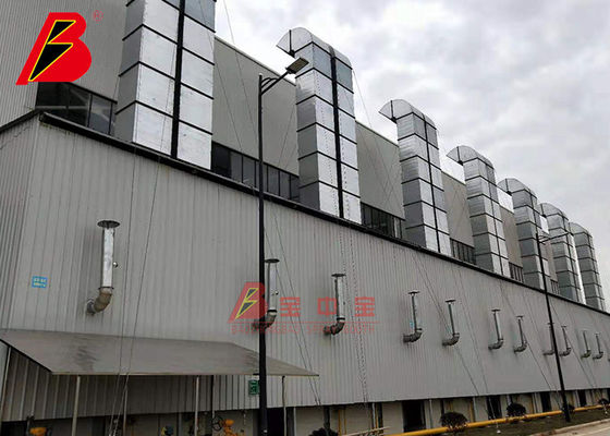 chất lượng Gian hàng bên ngoài bằng thép xả 10 Micron sơn bột nhà máy sản xuất