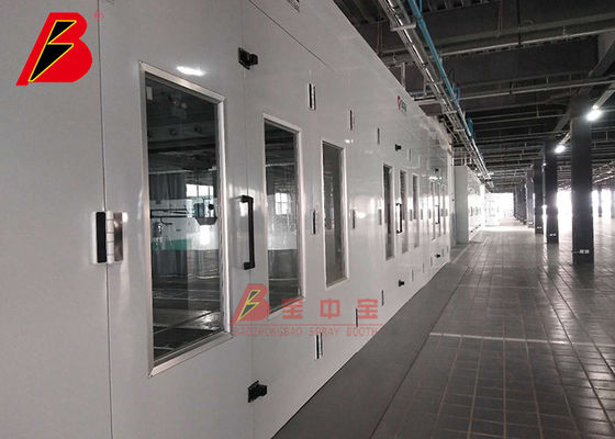 chất lượng Dòng sơn tự động tùy chỉnh Đường kim loại cho 4s Shop nhà máy sản xuất
