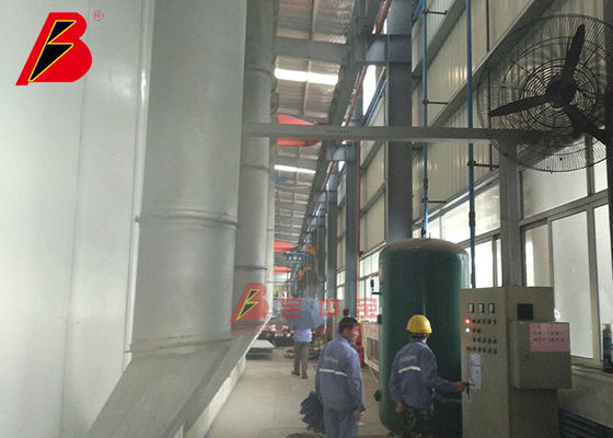 chất lượng Làm sạch bề mặt tự động Phòng phun cát 69kw nhà máy sản xuất