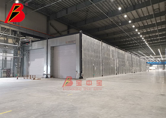 chất lượng Sơn phun kép Dòng sơn công nghiệp CE TUV nhà máy sản xuất