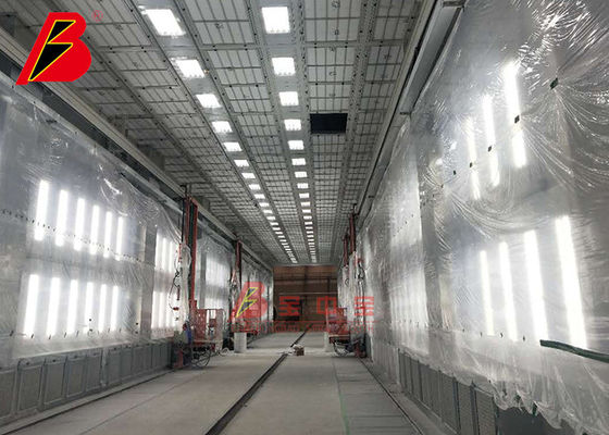 chất lượng Kim loại Sheld Man Lift CE TUV Xe buýt Xe tải Sơn Gian hàng nhà máy sản xuất