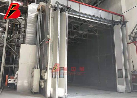 Lò sưởi bằng khí Phòng nướng Lò nướng Buồng sơn với ổ đĩa qua cửa