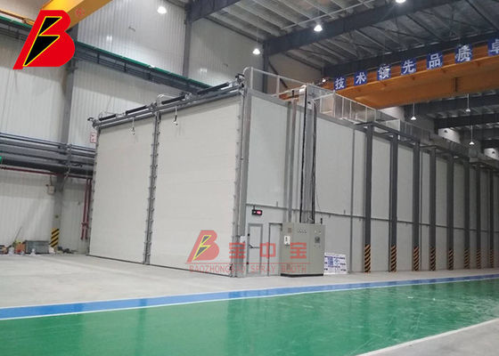 chất lượng Phòng nướng Buồng phun công nghiệp 49KW cho xe tải nhà máy sản xuất