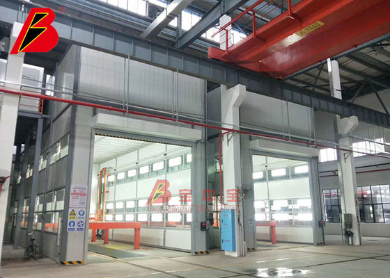 chất lượng Phòng sơn phun tường bằng kim loại Pre Treament TUV nhà máy sản xuất