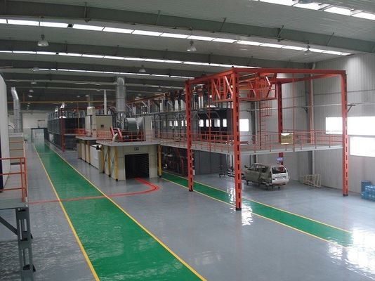 chất lượng Dây chuyền sơn xe ô tô TUV Smart Transit 40 Micron nhà máy sản xuất
