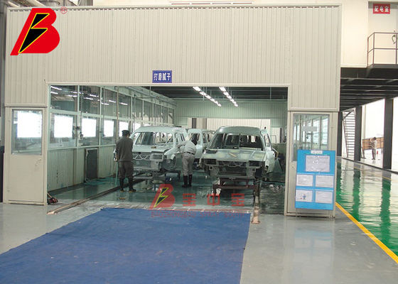 chất lượng Thiết bị chà nhám TUV 30 phút đặt Dây chuyền sơn xe nhà máy sản xuất