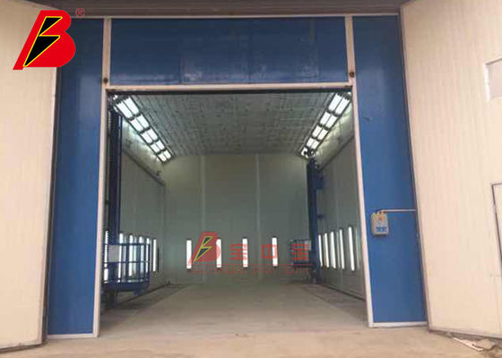 chất lượng Xe tải lớn TUV Buồng phun công nghiệp với thang máy 3D bên trong nhà máy sản xuất