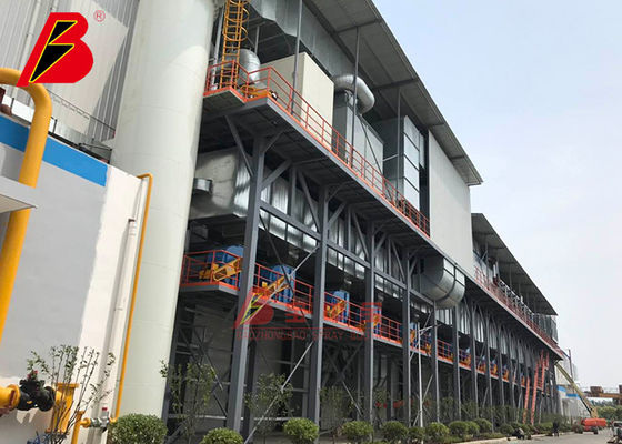 chất lượng Quạt hai lớp Lò hầm kim loại Dây chuyền sản xuất sơn 30um nhà máy sản xuất