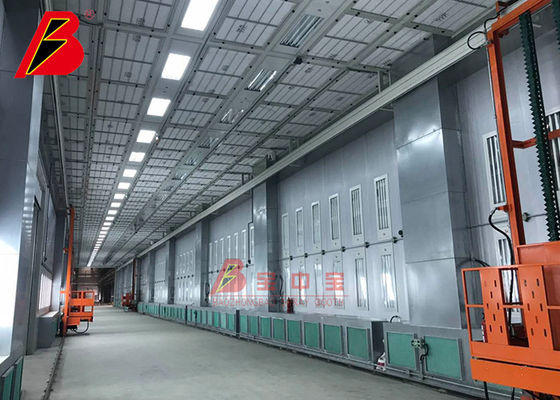 Buồng phun dài Lưỡi dao gió 2,5m Dòng phủ tối thiểu