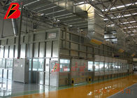 Phòng sơn tường kết cấu Metel cho dự án dây chuyền sản xuất sơn tùy chỉnh ở Changchun FAW