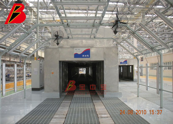 chất lượng 30 phút đặt Dây chuyền kiểm tra nước khử dầu cho thân xe nhà máy sản xuất