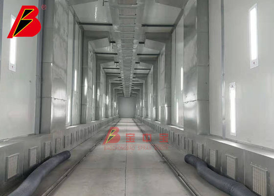 chất lượng Phòng sấy vòng tròn Internel Dây chuyền sơn công nghiệp 20 micron nhà máy sản xuất