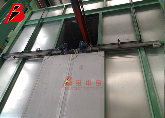 chất lượng Dây chuyền phun sơn tự động 90 phút với cửa kim loại mở bằng điện nhà máy sản xuất
