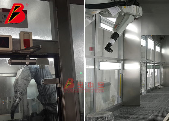 chất lượng Hệ thống sơn điều khiển bằng robot Thiết bị sơn dây chuyền tự động cho sản xuất ô tô thương hiệu nhà máy sản xuất
