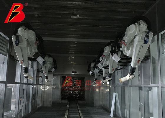 chất lượng Dây chuyền sơn hai bên Robot Linh kiện xe sơn Dây chuyền sản xuất Thiết bị sơn chất lượng nhà máy sản xuất