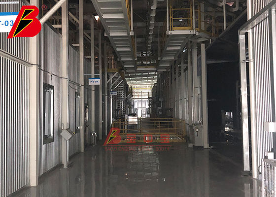 chất lượng Dây chuyền sản xuất điện di tự động Hệ thống tiền chế tự động Dự án dây chuyền sản xuất sơn tùy chỉnh nhà máy sản xuất