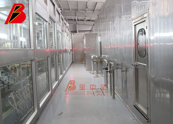 Hệ thống tiền nhiệt cho dây chuyền sản xuất tiền chế tạo Dự án dây chuyền sản xuất sơn tùy chỉnh tự động