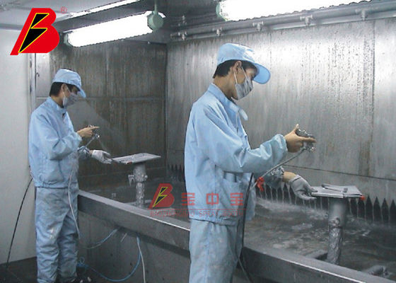 chất lượng Gian hàng sơn phun phôi nhỏ 12000mm để làm đồ nội thất nhà máy sản xuất