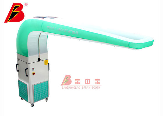 chất lượng Hệ thống thoát khí PVC Air Cover Paint Exhaust System Pre Station Tủ thu sơn di động nhà máy sản xuất