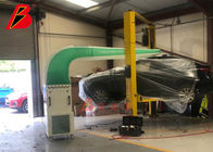 Hệ thống thoát khí PVC Air Cover Paint Exhaust System Pre Station Tủ thu sơn di động