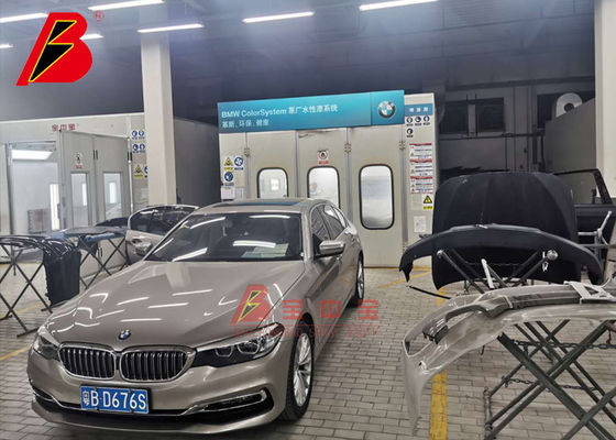 chất lượng Buồng phun sơn để bán ô tô Gian hàng phun sơn cho xe BMW nhà máy sản xuất