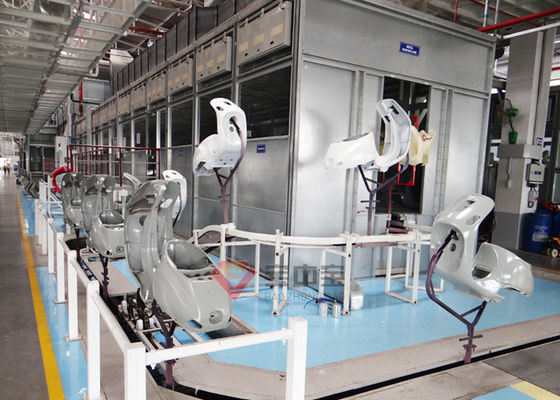 chất lượng Linh kiện kim loại xe máy Dây chuyền tự động Thiết bị sơn Truyền động xích nhà máy sản xuất