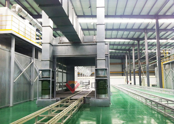 chất lượng Phụ tùng ô tô Dây chuyền phun tự động Dây chuyền vận chuyển tự động cho dây chuyền sơn nhà máy sản xuất