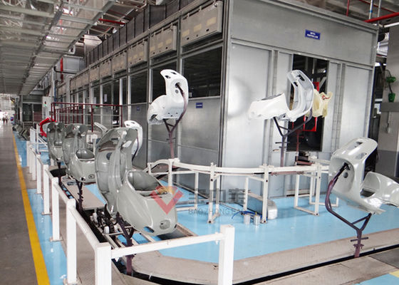 Xe máy Dây chuyền sơn tự động Dây chuyền thông minh Thiết bị sơn Dây chuyền sản xuất sơn