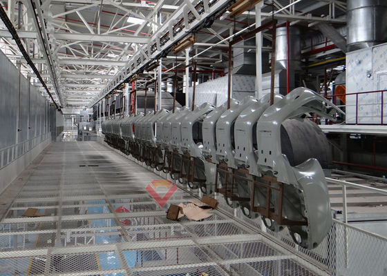 chất lượng Kế hoạch thiết bị chuyên nghiệp cho dây chuyền sơn xe máy tự động Điều khiển dây chuyền thông minh nhà máy sản xuất