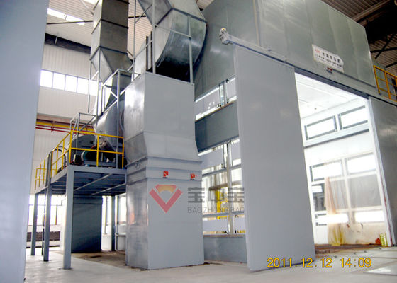 chất lượng Sơn xe trong nhà máy quân sự Hệ thống dây chuyền sơn xe phủ bề mặt CE TUV nhà máy sản xuất