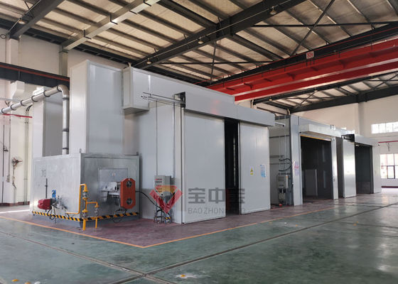 chất lượng Phòng nướng xe tăng vận chuyển đường sắt trong dây chuyền sơn quân sự nhà máy sản xuất
