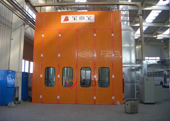 Buồng phun thông gió thổi gió bên hông với ổ đĩa qua cửa