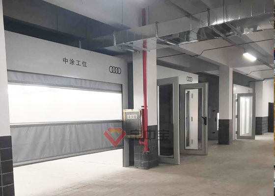 chất lượng Cửa hàng sửa chữa ô tô Audi Quầy chà nhám Đánh bóng Cửa cuốn điện Máy sơn rèm nhà máy sản xuất
