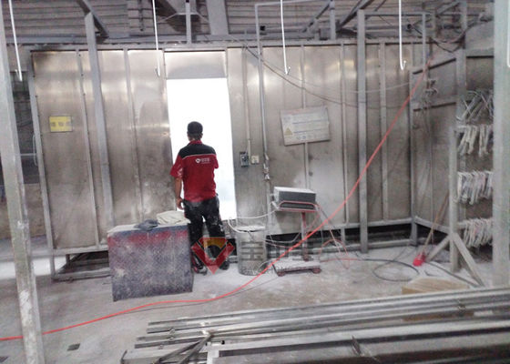 chất lượng Thiết bị sơn tĩnh điện công nghiệp BZB Dây chuyền sơn tự động nhà máy sản xuất