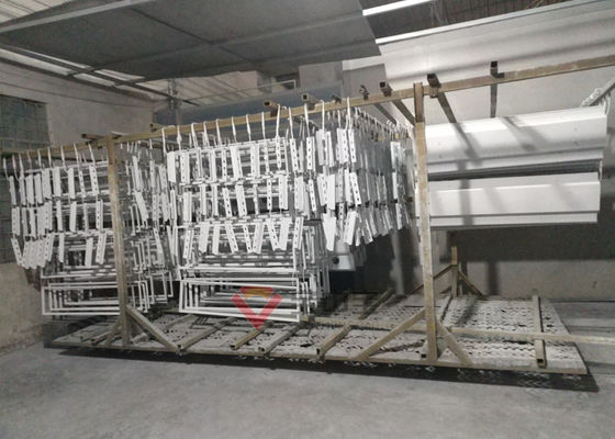 chất lượng Xe đẩy để nướng phần kim loại trong dây chuyền sơn tĩnh điện Tiết kiệm năng lượng cho phòng nướng nhà máy sản xuất