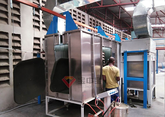 Dây chuyền sản xuất sơn tĩnh điện hoàn toàn tự động cho gian hàng nướng