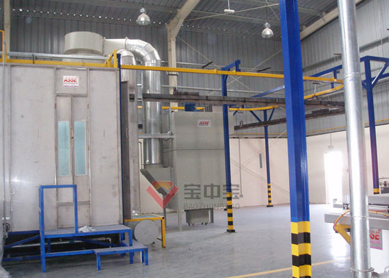 chất lượng Dây chuyền sản xuất sơn tĩnh điện tự động cho sản phẩm kim loại nhà máy sản xuất