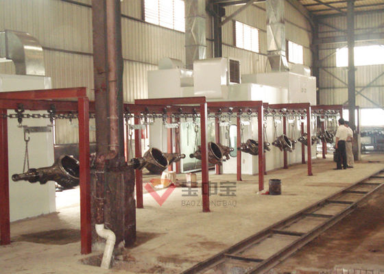 Dây chuyền sơn phủ tự động Hệ thống băng tải dây chuyền sơn chuyên nghiệp