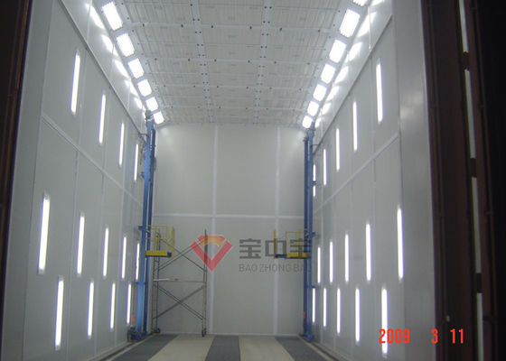 chất lượng Gian hàng sơn lớn với bàn nâng làm việc Gian hàng sơn máy móc hạng nặng tùy chỉnh nhà máy sản xuất